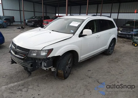 2017 Dodge Journey Crossroad Plus z USA, uszkodzony, nr VIN 3C4PDCGG6HT633575